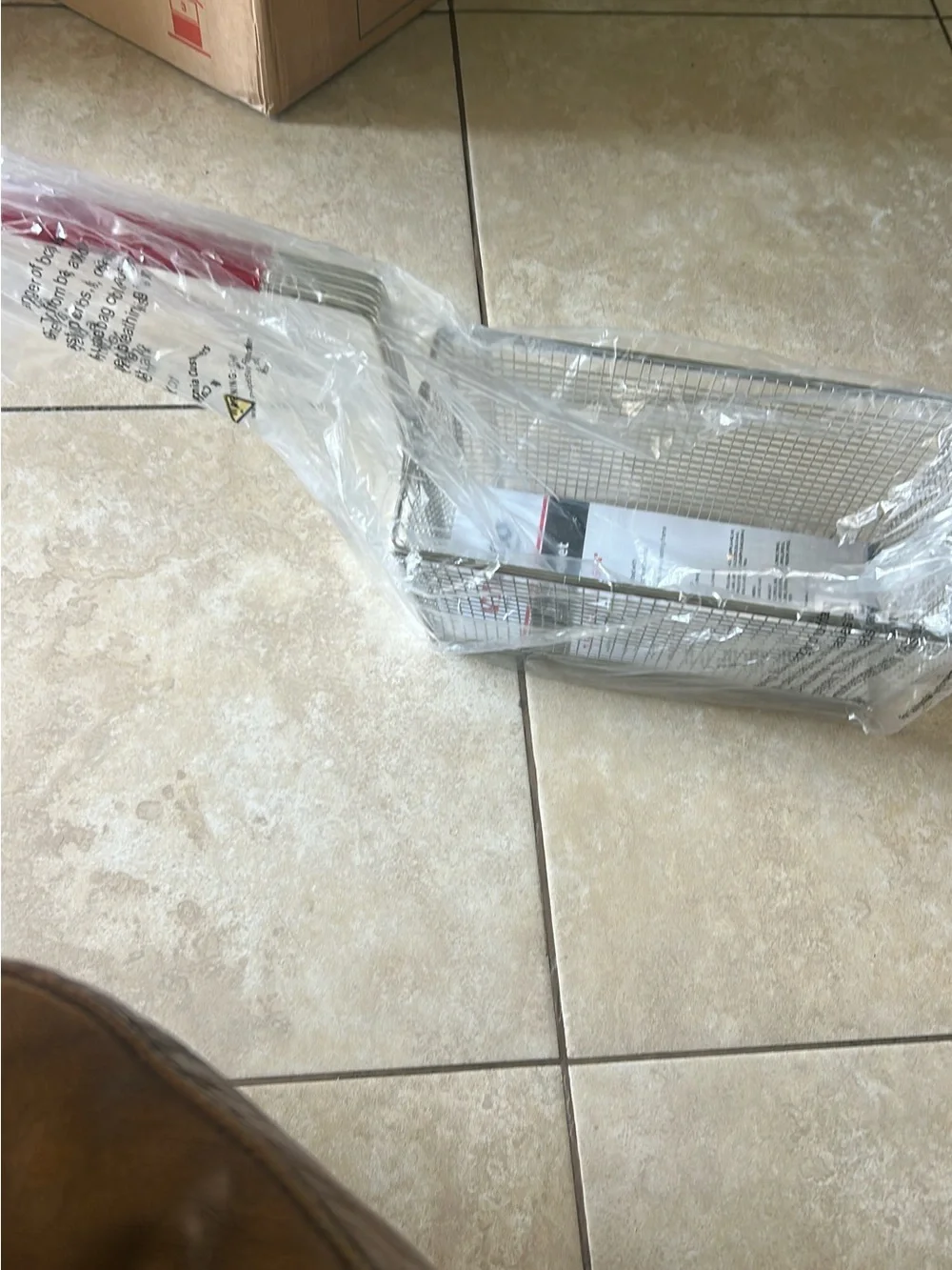 Silver Fry Basket - Professional Wire Mesh